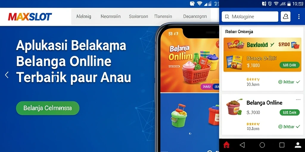 Antarmuka aplikasi MAXSLOT yang menarik dan mudah digunakan.